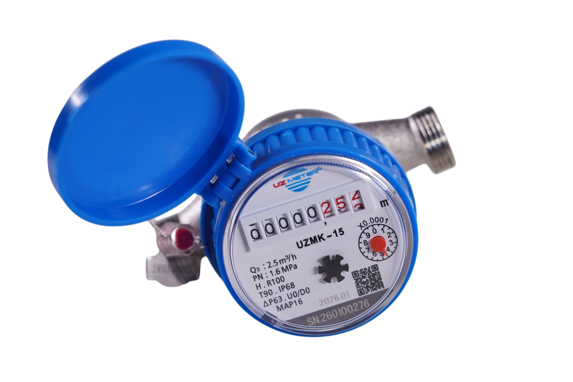 DN15 mexanik suv hisoblagichi