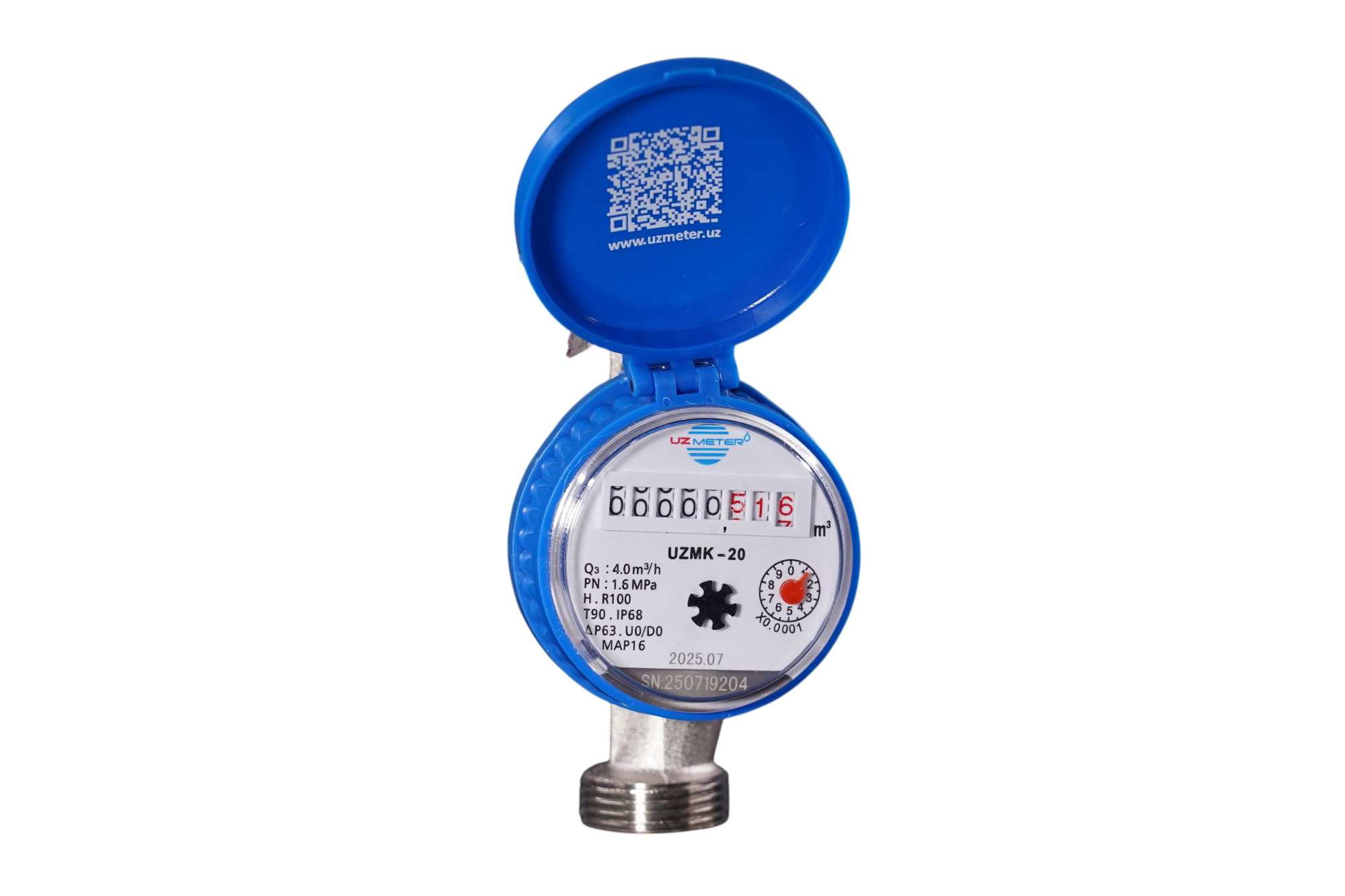 DN20 mexanik suv hisoblagichi